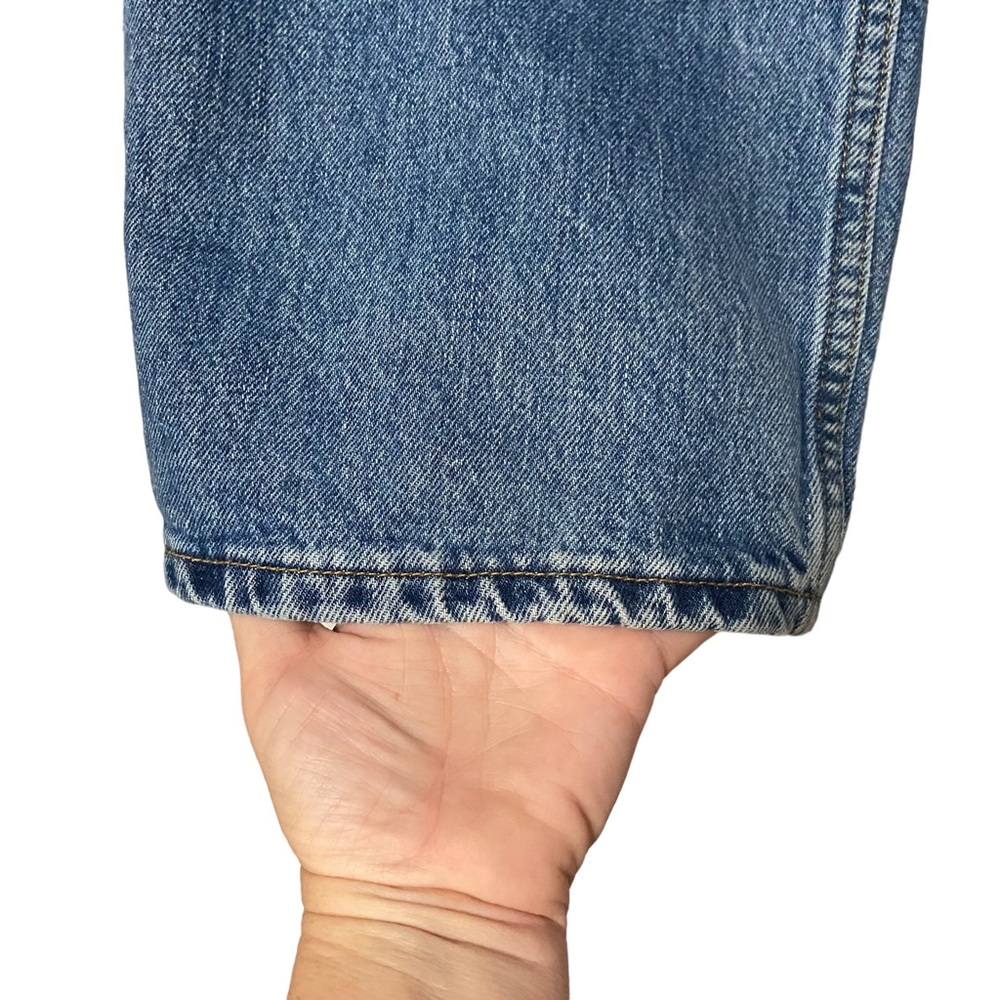 Y2K Levi’s 517 Slim Fit Bootcut Stone Washed Women’s Vintage Jeans Blue - Picture 5 of 16